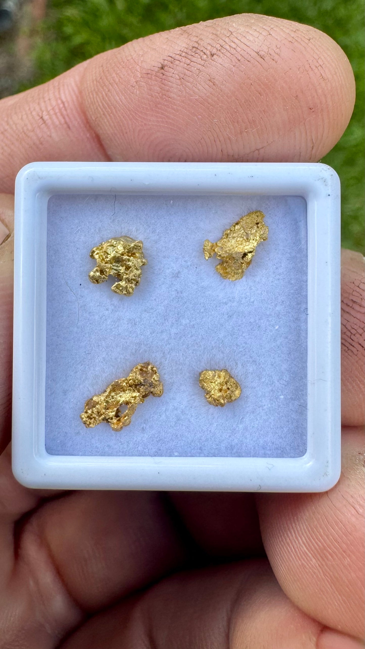 1.06 grams - 4 Gold Nuggets