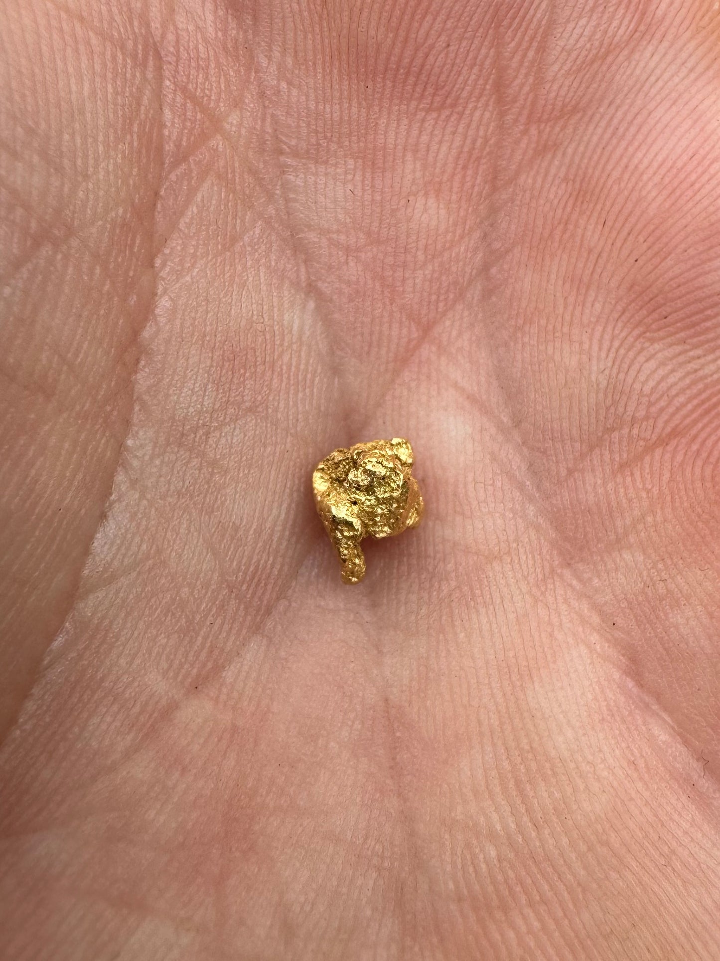 Beautiful Natural 0.97 gram Gold Nugget