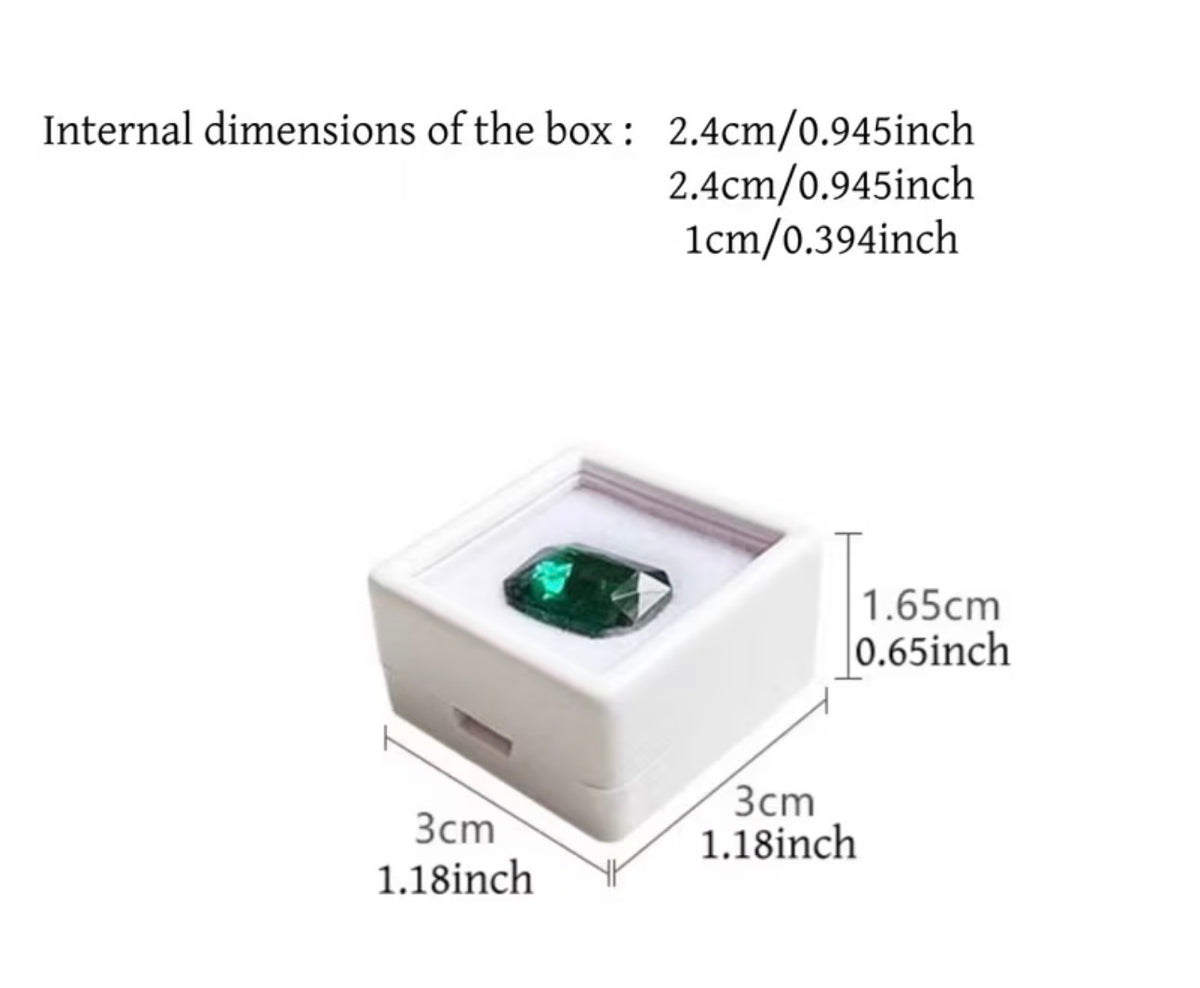 Gold Nugget Display Case 3cmx3cm