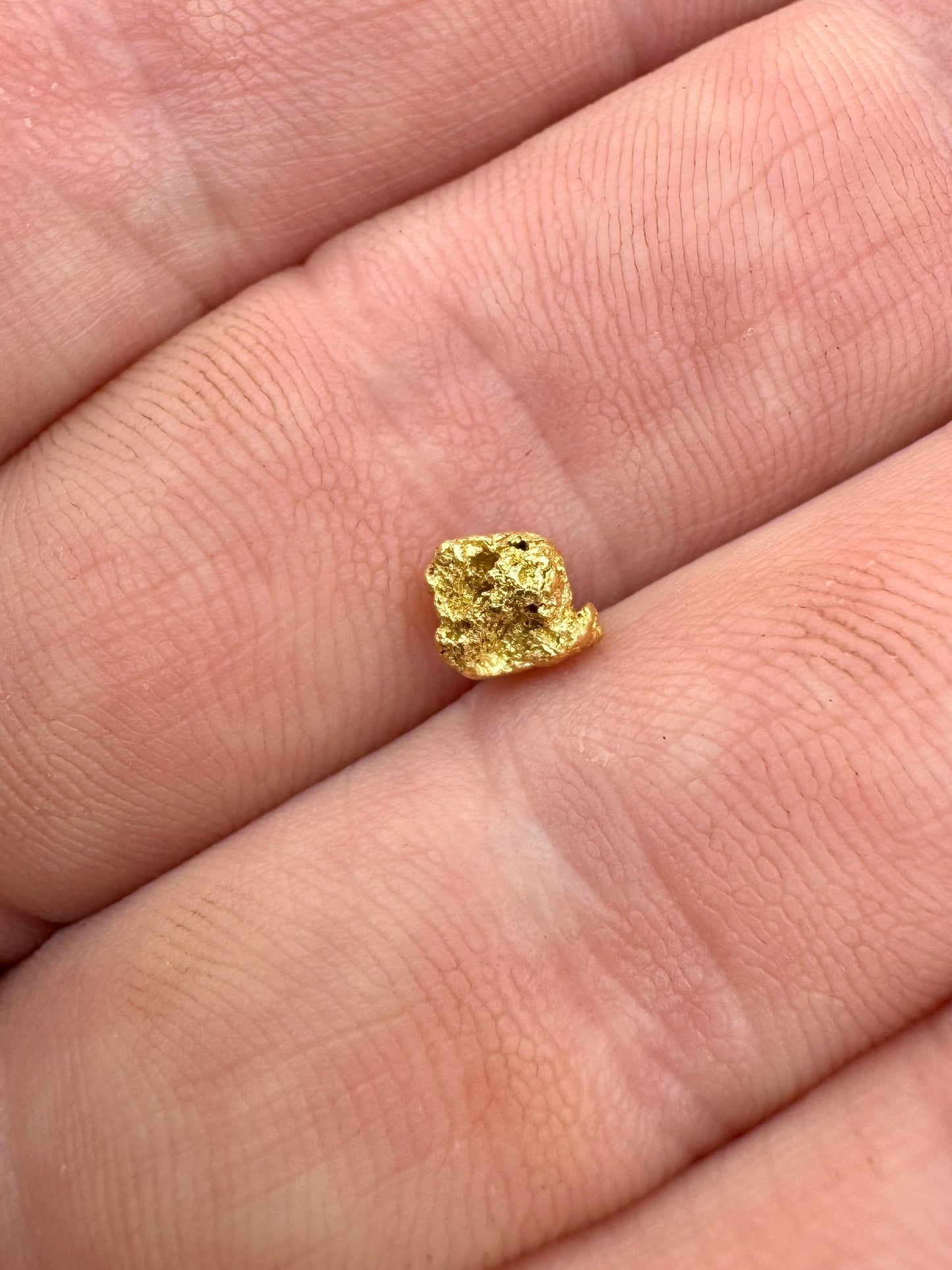 Beautiful Natural 0.97 gram Gold Nugget