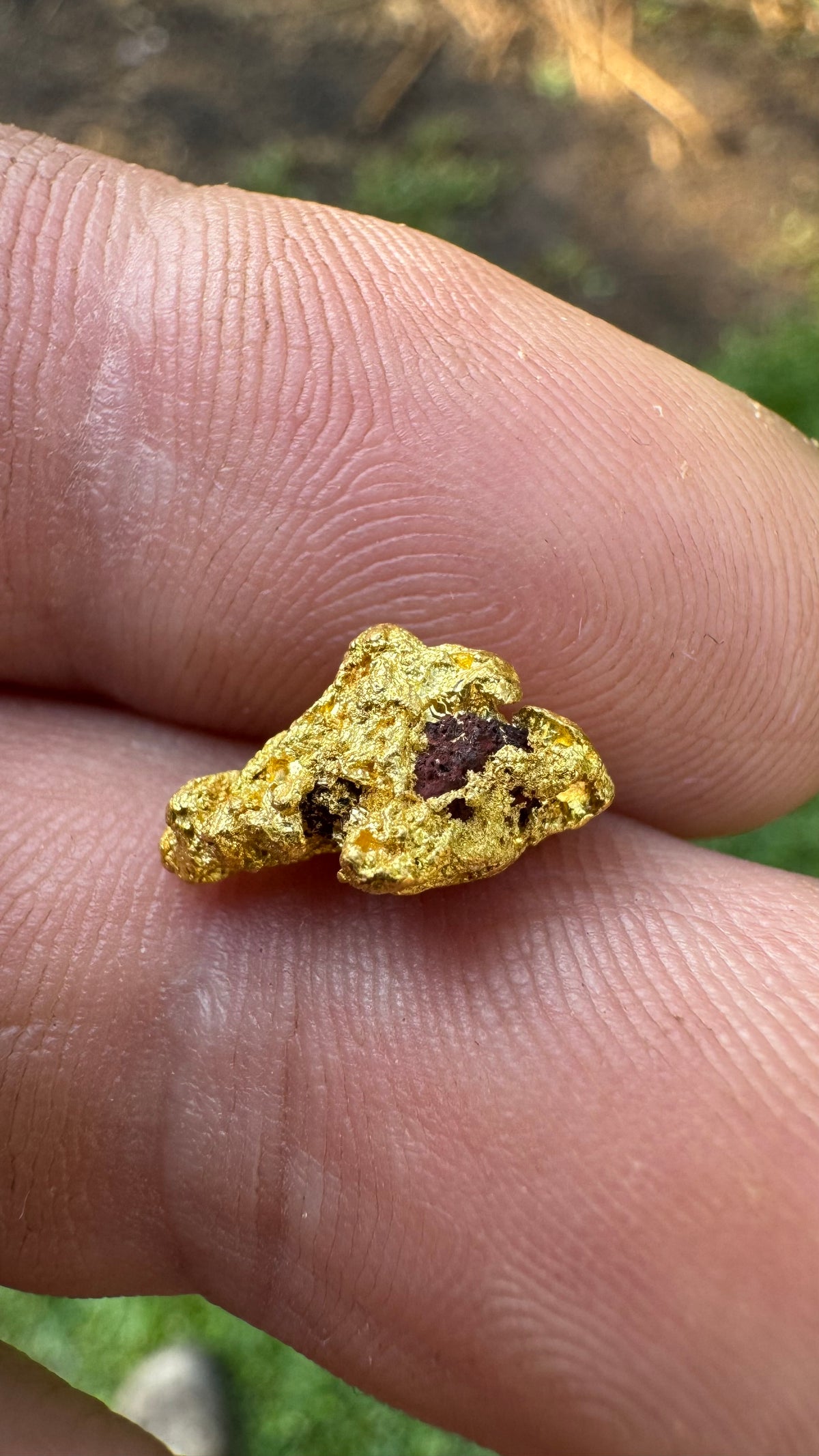 A Cracking Gold Nugget 3.05 grams