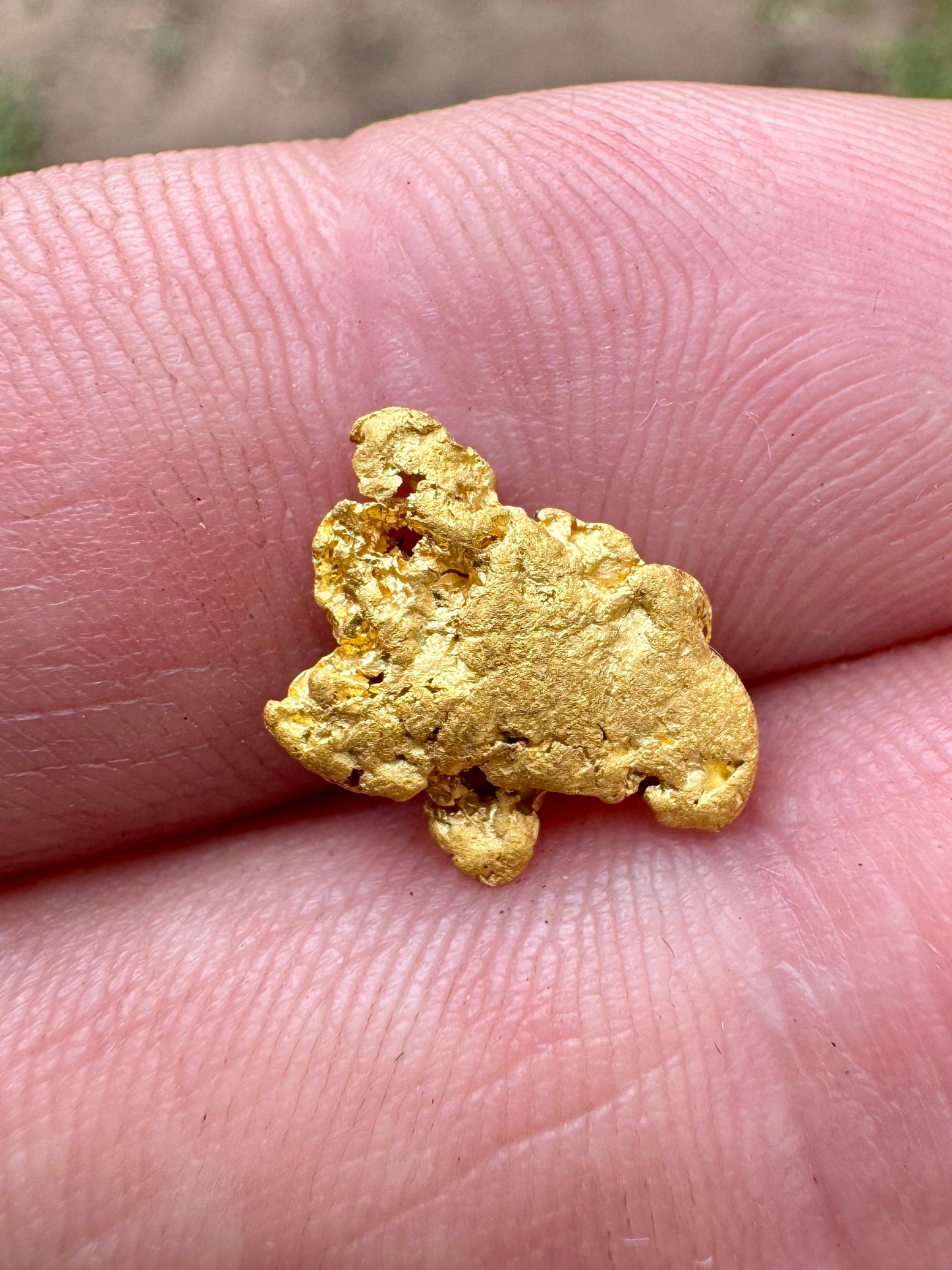 2.24 gram Waterworn Gold Nugget