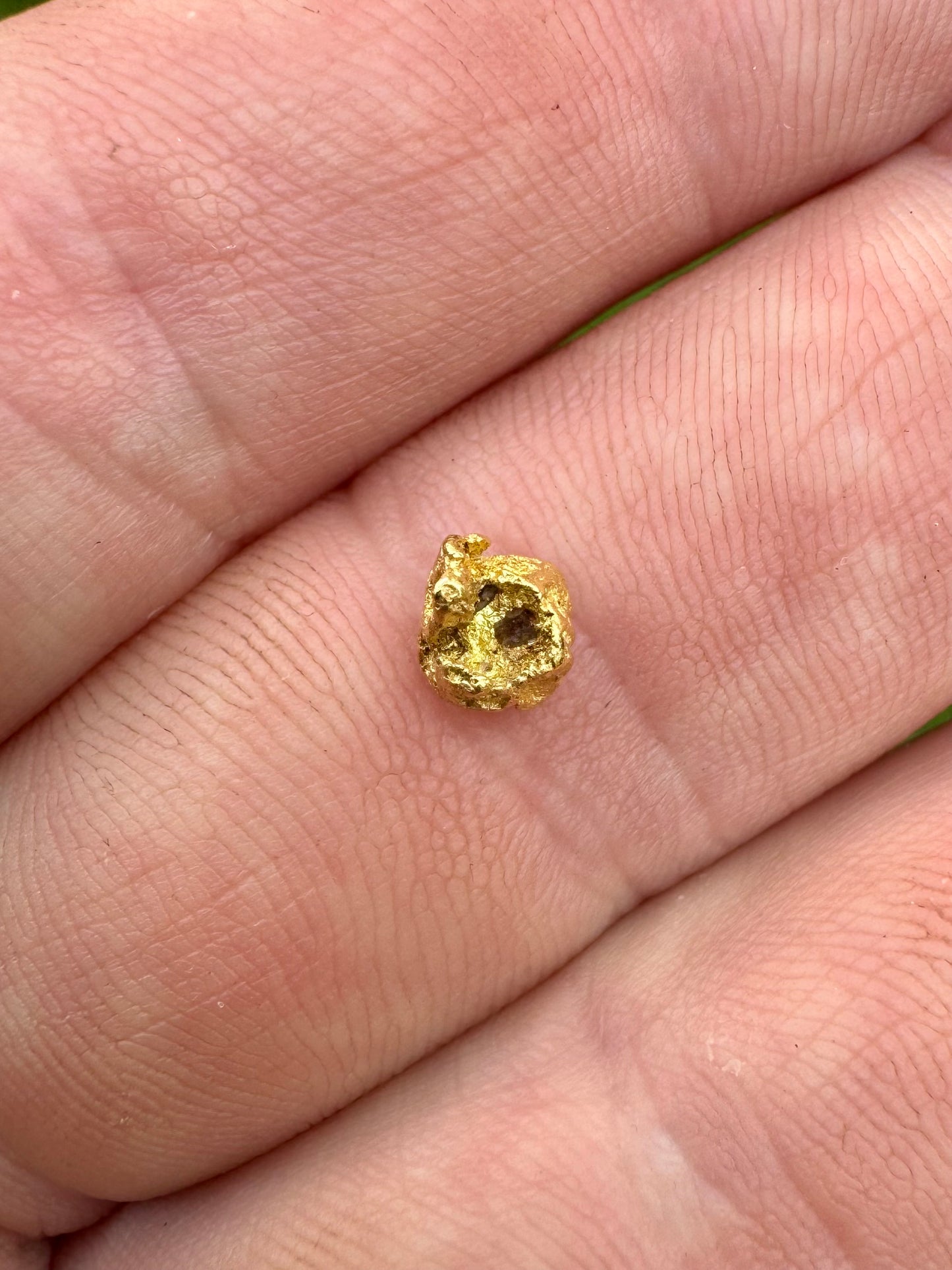 Beautiful Natural 0.97 gram Gold Nugget