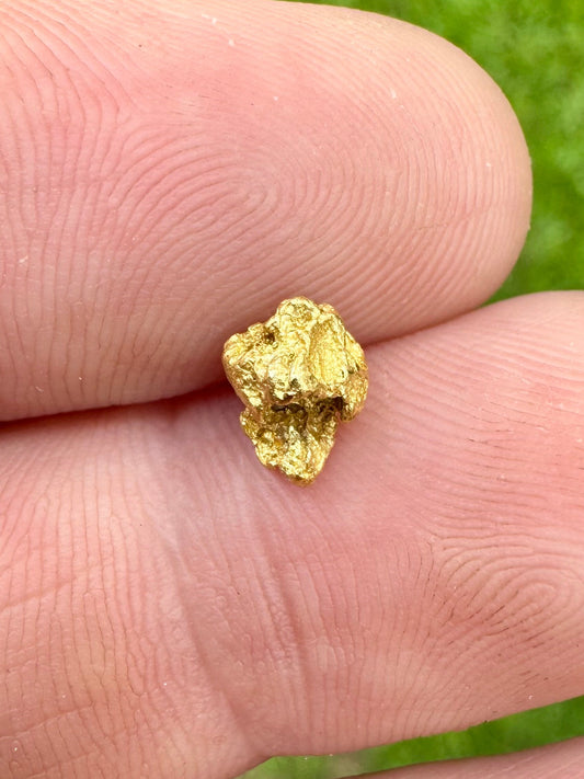 Beautiful Natural 0.97 gram Gold Nugget