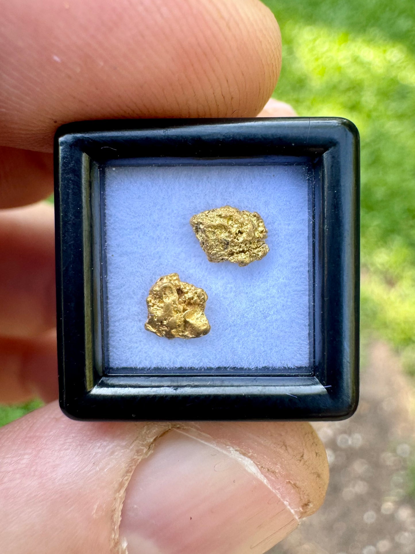 Two Gold Nuggets 0.56 gram